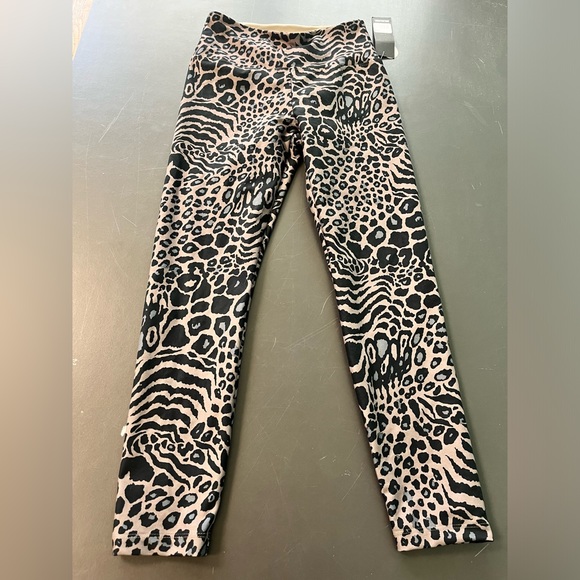 Bally Pants - Bally total fitness leopard mash cinder size M.